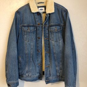 Sherpa Lined Denim Jacket